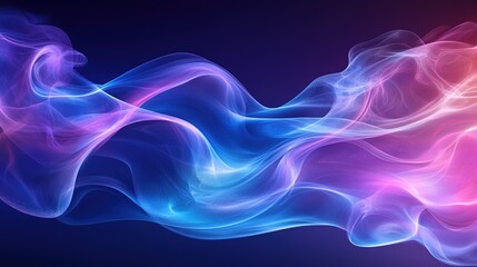 Poster - Dynamic abstract swirls digital art colorful background creative environment high-resolution viewpoint
