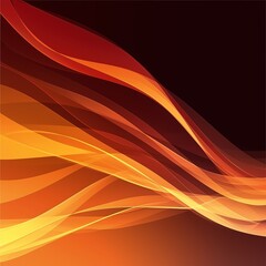 Poster - Dynamic abstract waves digital art colorful background modern design creative perspective visual concept