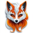 © LubSabai Studio - Orange Clip art Graphics Snout Fox Graphic design