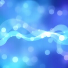 abstract blue background with bokeh