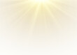 Png light sunlight, sun bright sunbeam, shine glowing sunshine lens, glow rays summer sky, sunny vibrant transparent effect