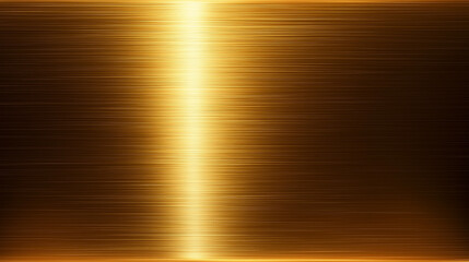 Poster - Abstract golden metal texture with light reflections and shadows on a shiny bronze or brass surface. High-resolution vector-style design element showcasing intricate textures and colors, captured with
