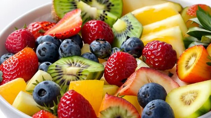 Wall Mural - The Colorful Fruit Bowl.