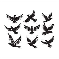  vector illustration of a set