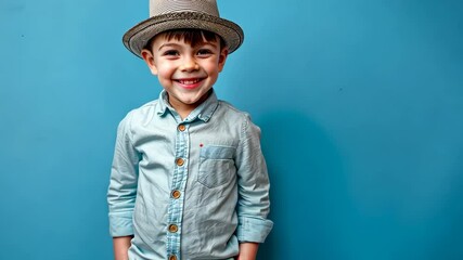 Sticker - The Cheerful Boy in Hat