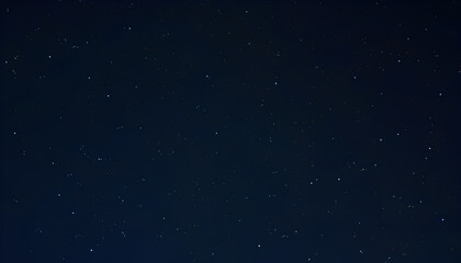 Poster - starry night sky with copy space. dark sky.