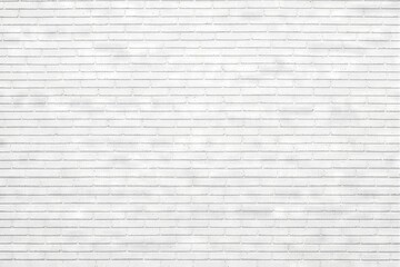 Aufkleber - White brick wall background with subtle texture.