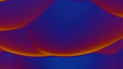 Aufkleber - Gradient Abstract Background with Warm and Cool Tones