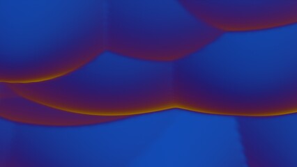 Aufkleber - Gradient Abstract Background with Warm and Cool Tones
