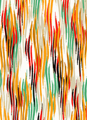 Wall Mural - pattern with stripes