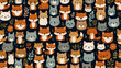 © Farah - seamless pattern with skulls