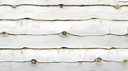 White birch tree bark texture close-up; horizontal lines; nature background; design element