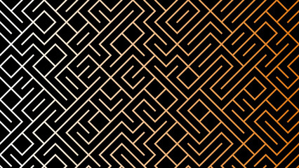 Modern Mazelike Tech Luxury Background Design