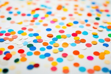 Poster - Vibrant abstract polka dot texture for creative designs and modern art projects