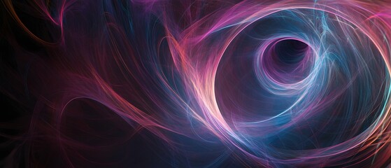 Poster - This abstract swirling design features vibrant colors in a mesmerizing pattern. Perfect for backgrounds, digital art, or creative projects, it evokes a sense of motion and depth.