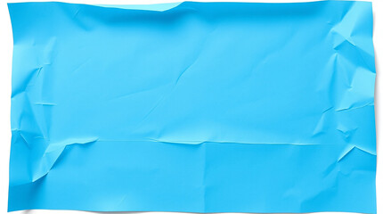 Aufkleber - Blue crumpled paper texture