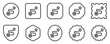© Totto House - Editable route, location tracking vector icon. Map, location, navigation. Part of a big icon set family. Perfect for web and app interfaces, presentations, infographics, etc