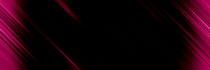 Leinwandbilder - Background abstract pink and black dark are light with the gradient is the Surface with templates metal texture soft lines tech design pattern graphic diagonal neon background.