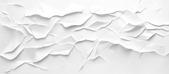 Aufkleber - white paper texture with layers of torn edges creating a three-dimensional effect on a clean backgro