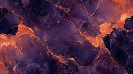 Fototapete - Purple and orange marbled texture with veins, high resolution, ideal for backgrounds, abstract designs, and Copy Space available