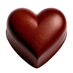 Wall Mural - Heart shaped chocolate candy