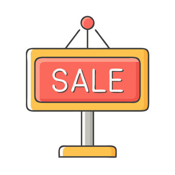 sale sign icon, sale sign vector illustration-simple illustration of sale sign, perfect for sale sign logos and icons