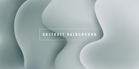 Wall Mural - Abstract background of fluid shapes movement, Modern template design for poster, brochure, cover, website, web banner, presentation. Vector illustration