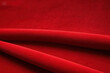 © Hameeda - Red suede background banner size. Suede texture.
