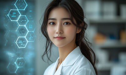 Poster - a pioneering young doctor leveraging innovative virtual tools in pharmaceutical science to advance m