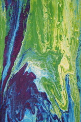 Wall Mural - Abstract acrylic backgrounds. Painting set. Contemporary art. 