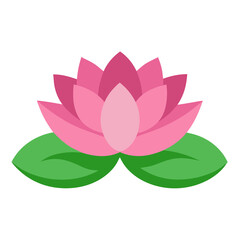 Wall Mural - lotus flower vector illustration