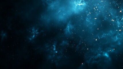 Wall Mural - a gradient blue and dark background with subtle texture and glowing highlights for modern design the