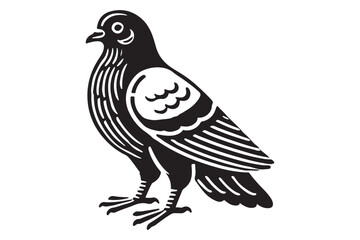 Pigeon Silhouette