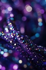 Aufkleber - A close-up shot of a purple and blue gradient background, suitable for various design projects