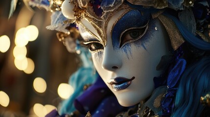 Aufkleber - A close-up shot of someone dressed as a character