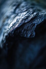 Poster - A close-up shot of a rock formation with water in the background, suitable for use in travel or nature-themed projects