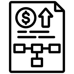 Poster - Strategic Planning Outline Icon