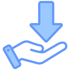 Poster - Need Blue Icon