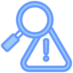 Aufkleber - Problem Identification Blue Icon
