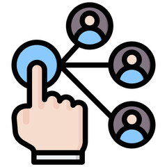 Poster - Interaction Outline Color Icon