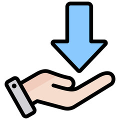 Poster - Need Outline Color Icon