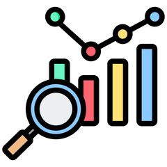 Aufkleber - Analysis Outline Color Icon