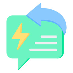 Poster - Responsive Flat Icon