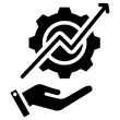 © Uniconlabs - Efficiency Glyph Icon