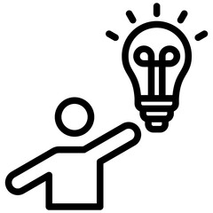 Poster - Proactivity Outline Icon