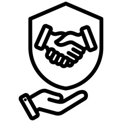Poster - Integrity Outline Icon
