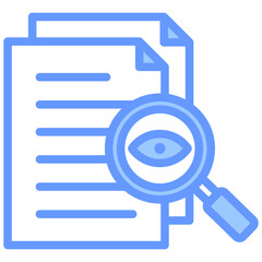 Poster - Observation Blue Icon