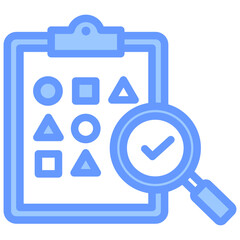 Poster - Random Sampling Blue Icon