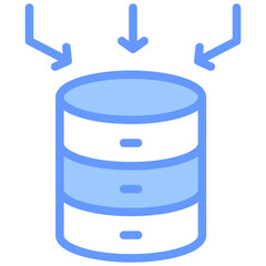 Aufkleber - Data Collector Blue Icon