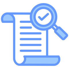 Poster - Data Validity Blue Icon